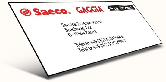 Saeco Servicezentrum Kaarst